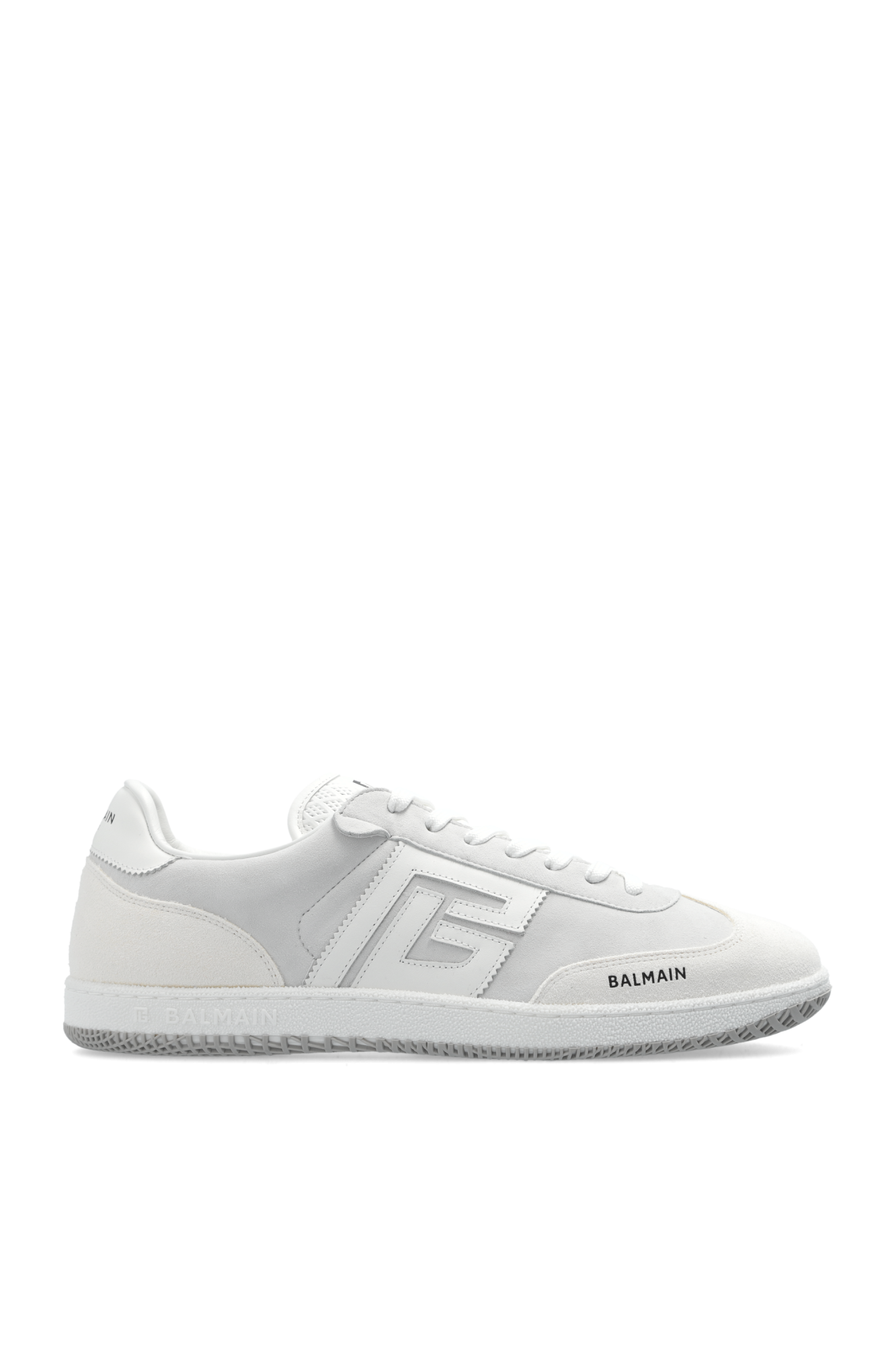 White Low Top Lace Sneakers Balmain - Vitkac Canada
